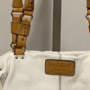 Kate Spade White Leather Shoulder Bag